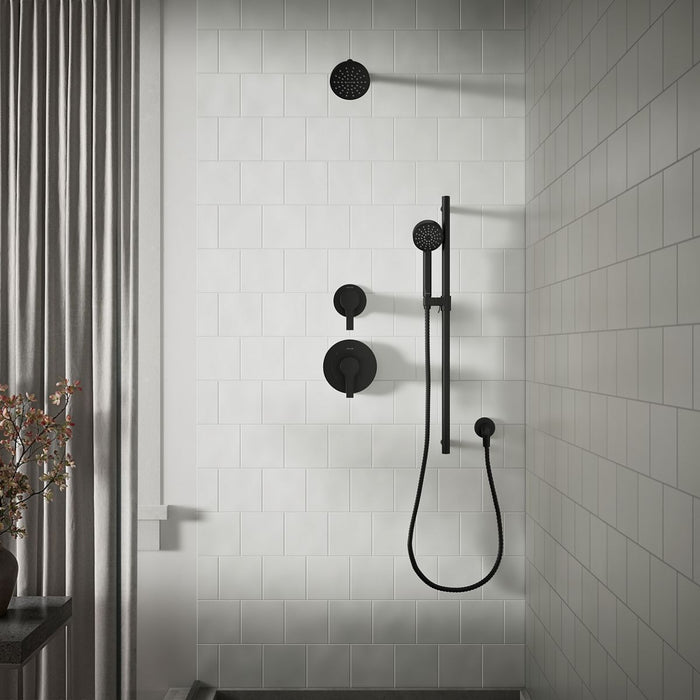 KOHLER K-33640 Elate Three-function Handshower, 1.5 GPM, matte black