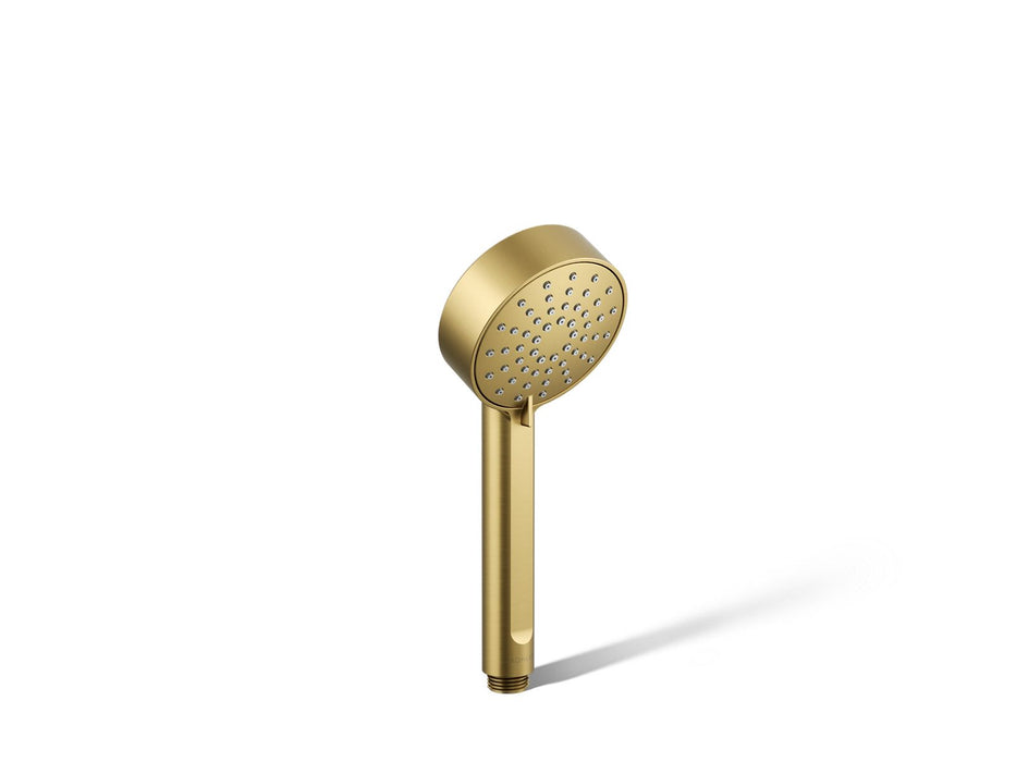 KOHLER K-33640 Elate Three-function Handshower, 1.5 GPM, vibrant brushed moderne brass