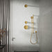 KOHLER K-33640 Elate Three-function Handshower, 1.5 GPM, vibrant brushed moderne brass - view 2