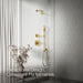 KOHLER K-33640 Elate Three-function Handshower, 1.5 GPM, vibrant brushed moderne brass - view 4