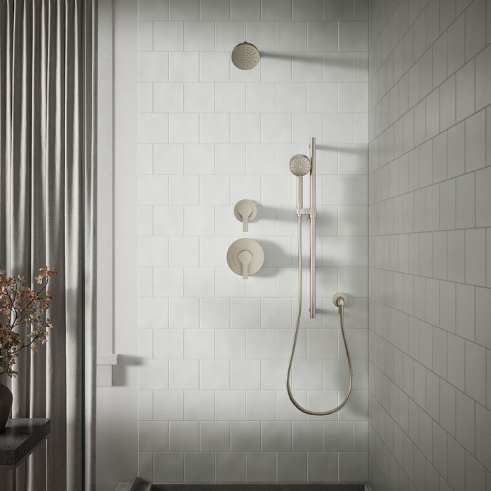 KOHLER K-33640 Elate Three-function Handshower, 1.5 GPM, vibrant brushed nickel - view 2