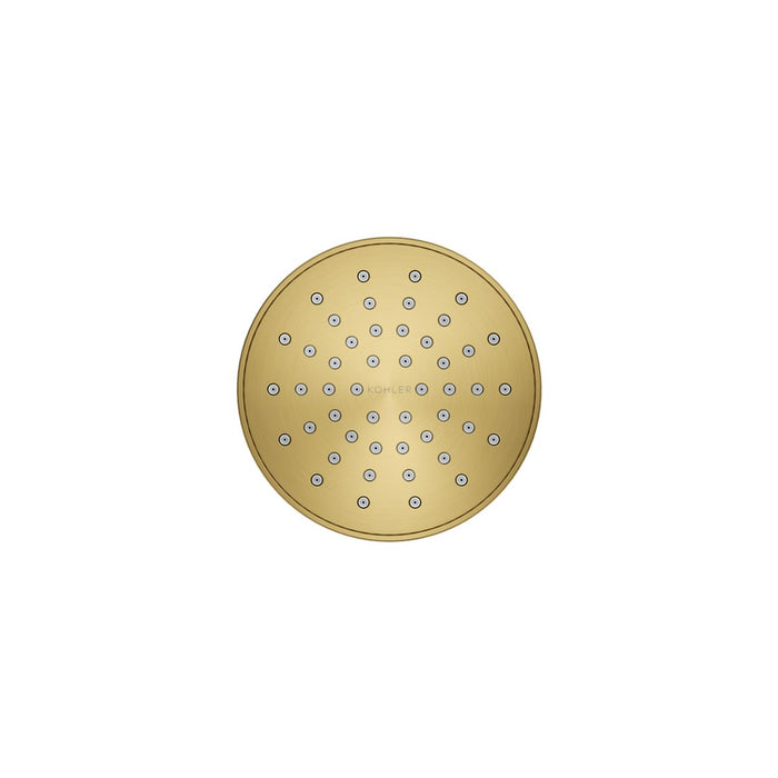 KOHLER K-33641 Elate Single-function Showerhead, 1.75 GPM, vibrant brushed moderne brass - view 5