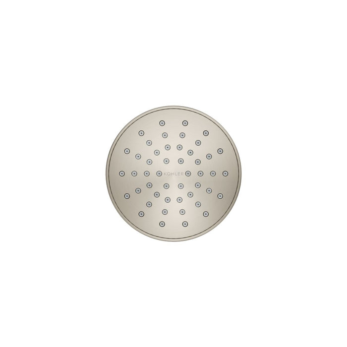 KOHLER K-33641 Elate Single-function Showerhead, 1.75 GPM, vibrant brushed nickel - view 5