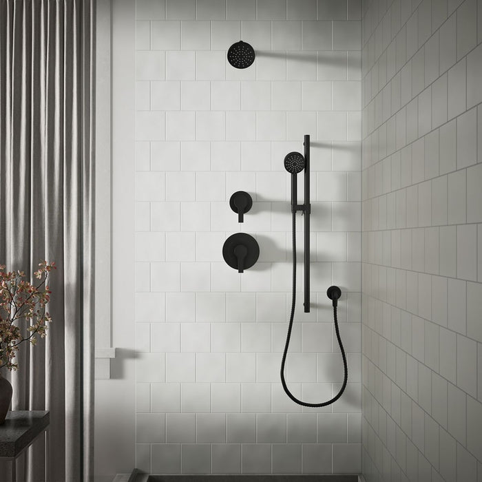 KOHLER K-33641 Elate Single-function Showerhead, 1.5 GPM, matte black - view 3