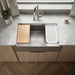 KOHLER K-33656 Strive 32-1/2" Undermount Single-bowl Farmhouse Workstation Kitchen Sink, stainless steel - view 4
