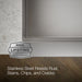 KOHLER K-33657 Strive 35-1/2" Undermount Single-bowl Farmhouse Workstation Kitchen Sink, stainless steel - view 4