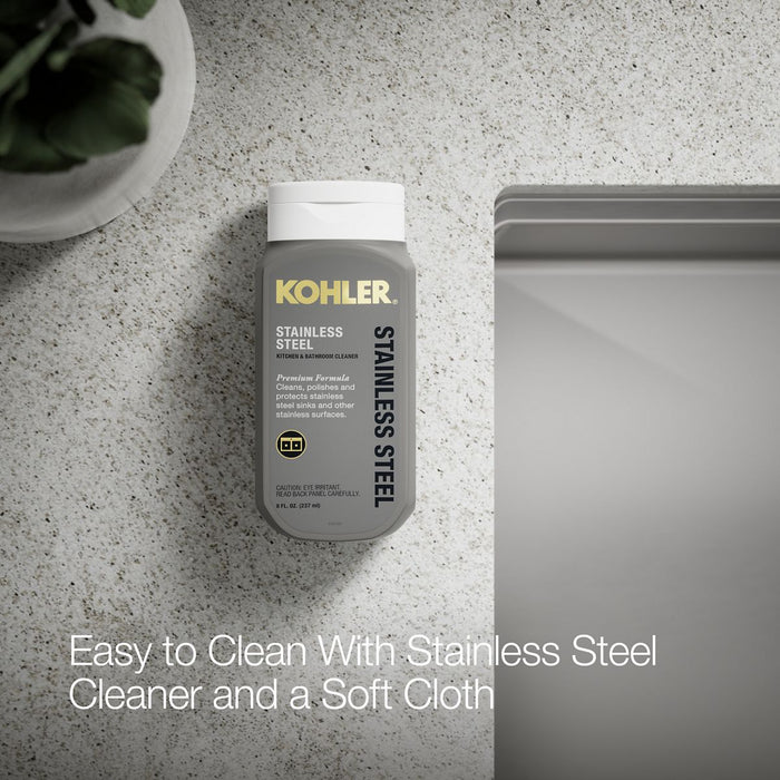 KOHLER Strive 35-1/2" undermount double-bowl farmhouse workstation kitchen sink