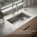 KOHLER K-33661 Strive 29" Undermount Single-bowl Workstation Kitchen Sink, stainless steel - view 4