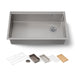 KOHLER K-33662 Strive 32" Undermount Single-bowl Workstation Kitchen Sink, stainless steel - view 5