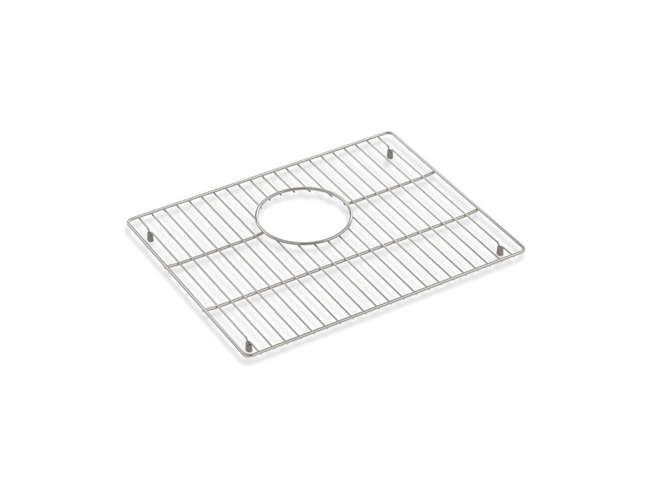 KOHLER K-33669 Strive Left-side Sink Rack for K-33658-PC Strive Kitchen Sink, stainless steel