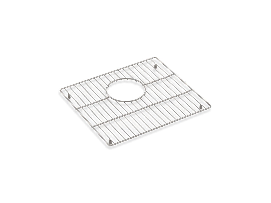 KOHLER K-33675 Strive Left-side Sink Rack for K-33664-PC Strive Kitchen Sink, stainless steel