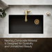 KOHLER K-33710 Billings™ 32-1/2" Undermount Single-bowl Kitchen Sink, matte black - view 4