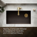 KOHLER K-33710 Billings™ 32-1/2" Undermount Single-bowl Kitchen Sink, matte brown - view 4