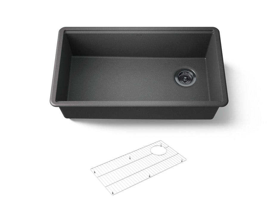 KOHLER K-33710 Billings™ 32-1/2" Undermount Single-bowl Kitchen Sink