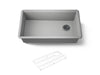 KOHLER K-33710 Billings™ 32-1/2" Undermount Single-bowl Kitchen Sink, matte grey