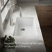 KOHLER K-33710 Billings™ 32-1/2" Undermount Single-bowl Workstation Kitchen Sink, matte white - view 4
