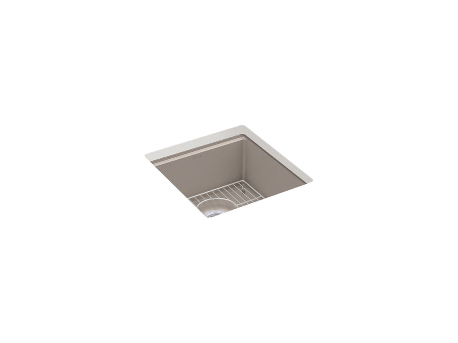 KOHLER K-33711 Billings™ 18" Undermount Bar Sink, matte taupe