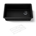 KOHLER K-33712 Billings™ 29" Undermount Single-bowl Kitchen Sink, matte black - view 5