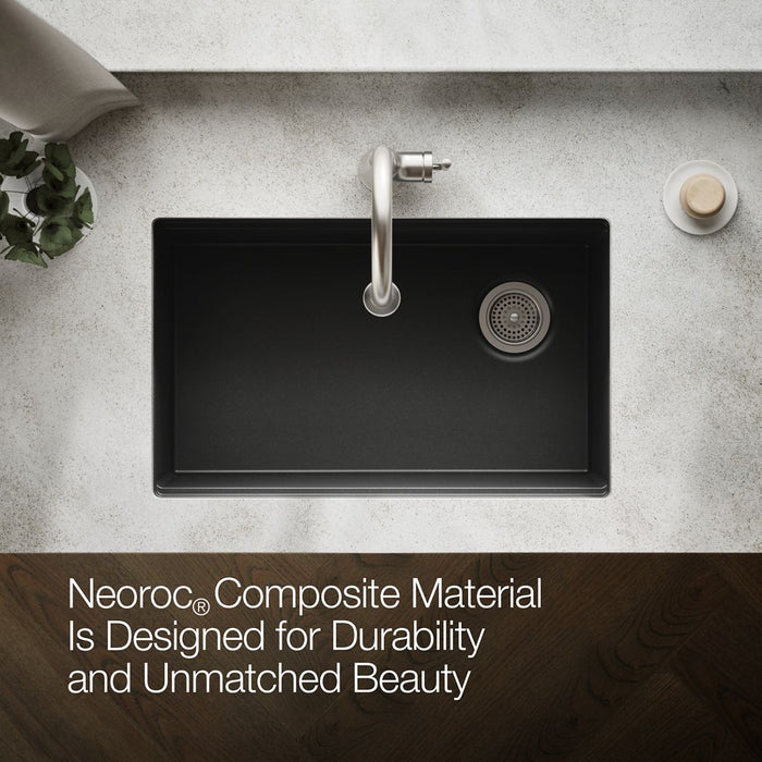 KOHLER K-33712 Billings™ 29" Undermount Single-bowl Kitchen Sink