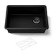 KOHLER K-33713 Billings™ 27" Undermount Single-bowl Kitchen Sink, matte black - view 5