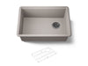 KOHLER K-33713 Billings™ 27" Undermount Single-bowl Kitchen Sink, matte taupe