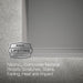 KOHLER K-33713 Billings™ 27" Undermount Single-bowl Workstation Kitchen Sink, matte grey - view 4