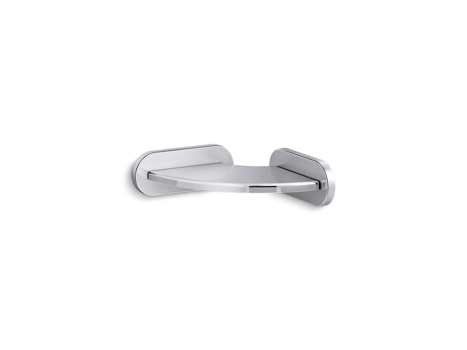 KOHLER K-33809 Elate Foot Ledge, polished chrome