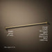 KOHLER K-33810 Elate Shower Rod, vibrant brushed moderne brass - view 5