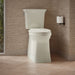 KOHLER K-33812 Corbelle Tall elongated toilet bowl with skirted trapway, biscuit - view 2
