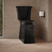 KOHLER K-33812 Corbelle Tall elongated toilet bowl with skirted trapway, black black - view 2