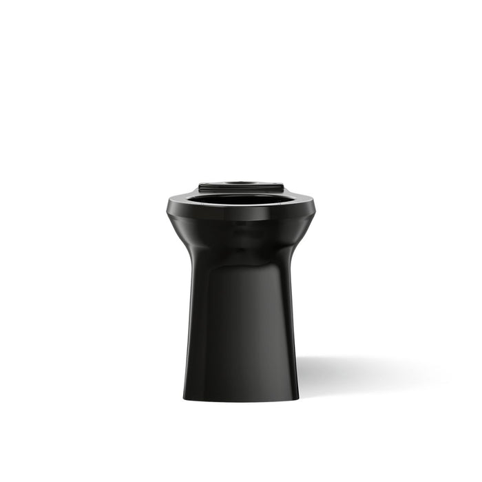 KOHLER K-33812 Corbelle Tall elongated toilet bowl with skirted trapway, black black - view 4