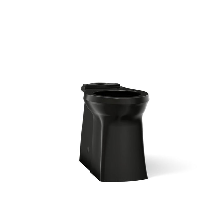 KOHLER K-33812 Corbelle Tall elongated toilet bowl with skirted trapway, black black - view 5