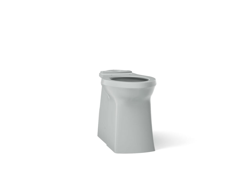 KOHLER K-33812 Corbelle Tall elongated toilet bowl with skirted trapway, ice grey