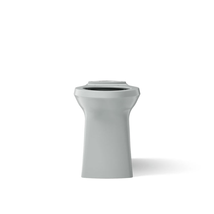 KOHLER K-33812 Corbelle Tall elongated toilet bowl with skirted trapway, ice grey - view 4