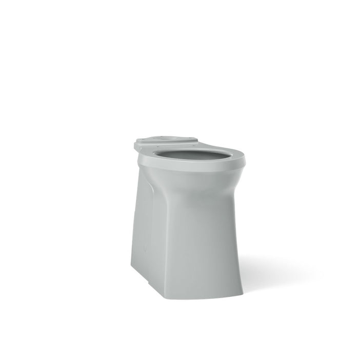 KOHLER K-33812 Corbelle Tall elongated toilet bowl with skirted trapway, ice grey - view 5