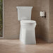 KOHLER K-33812 Corbelle Tall elongated toilet bowl with skirted trapway, white - view 2