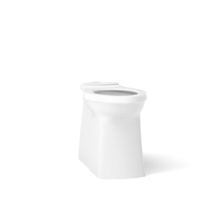 KOHLER K-33812 Corbelle Tall elongated toilet bowl with skirted trapway, white - view 5
