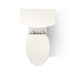 KOHLER K-33813-RA Corbelle Tall two-piece elongated toilet with skirted trapway, 1.28 gpf, biscuit - view 3
