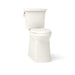 KOHLER K-33814 Corbelle Tall ContinuousClean two-piece elongated toilet with skirted trapway, 1.28 gpf, biscuit
