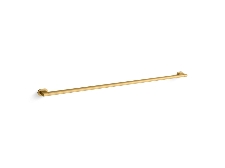 KOHLER K-33857 Belay™ 48" Grab Bar, vibrant brushed moderne brass