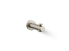 KOHLER K-33966 Elate Wall-mount Bath Spout with Diverter, vibrant brushed nickel