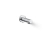KOHLER K-33967 Elate Wall-mount Bath Spout, polished chrome