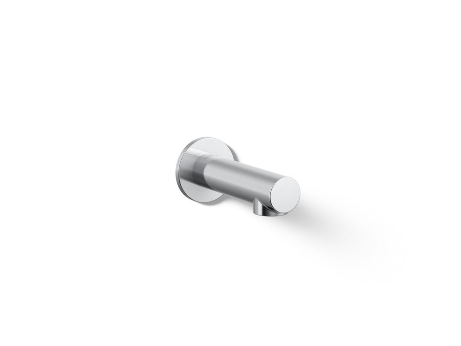 KOHLER K-33967 Elate Wall-mount Bath Spout, polished chrome