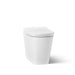 KOHLER K-34281-0 Leap+ K-34281 Leap One-piece Elongated Smart Toilet with Front Bidet Wand Technology, Dual-flush, white