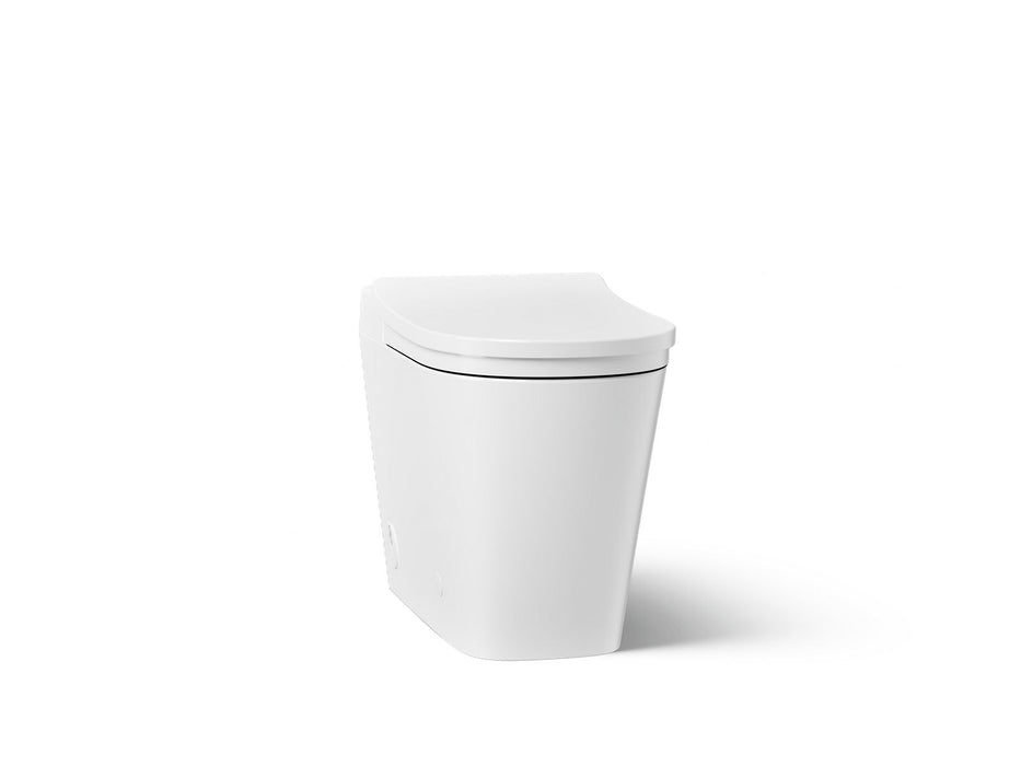 KOHLER K-34281-0 Leap+ K-34281 Leap One-piece Elongated Smart Toilet with Front Bidet Wand Technology, Dual-flush, white