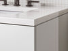 KOHLER K-34653 Maxstow™ 24" Wall-hung Bathroom Vanity Cabinet with Sink and Quartz Top, white - view 3