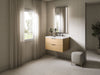 KOHLER K-34654 Maxstow™ 30" Wall-hung Bathroom Vanity Cabinet with Sink and Quartz Top, light oak - view 3