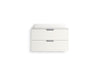 KOHLER K-34654 Maxstow™ 30" Wall-hung Bathroom Vanity Cabinet with Sink and Quartz Top, white - view 4