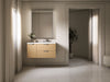 KOHLER K-34655 Maxstow™ 36" Wall-hung Bathroom Vanity Cabinet with Sink and Quartz Top, light oak - view 2