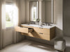 KOHLER K-34657 Maxstow™ 60" Wall-hung Bathroom Vanity Cabinet with Sink and Quartz Top, light oak - view 4